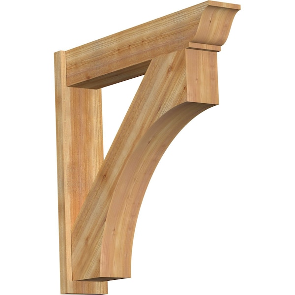 Ekena Millwork Westlake Traditional Rough Sawn Outlooker, Western Red Cedar, 8"W x 40"D x 40"H OUT08X40X40WTL01RWR - main